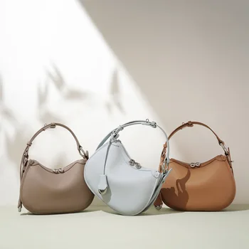 Handbag for Women 2025, Simple Single-shoulder Bag, High-end, Niche Design, Crossbody Bag
