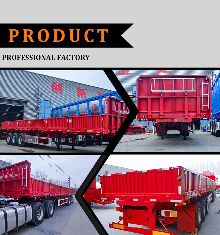 40ft Sidewall Semi - Remorque De Camion En Vrac Remorque Doccasion A Vendre - Buy Remorques 