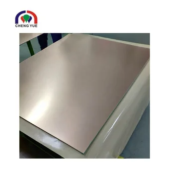 Aluminum-BASE Copper Clad Laminate Sheet CCL for LED Printed Circuit Board MCPCB A4 Size Sample
