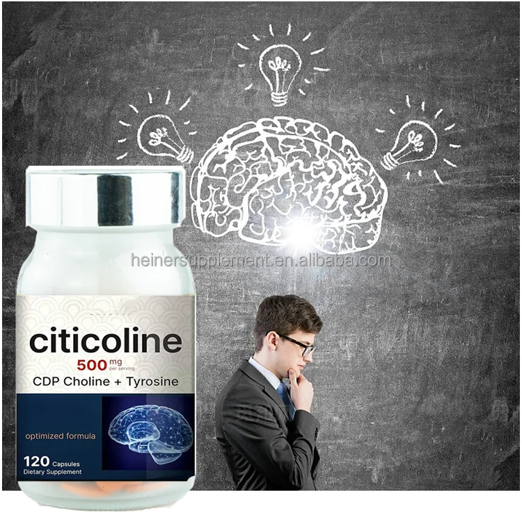 Ausreson Brain Vitamin Citicoline 500 mg Tablet Brain Booster Memory Focus Supplements Supports Complex Citicoline Tablet