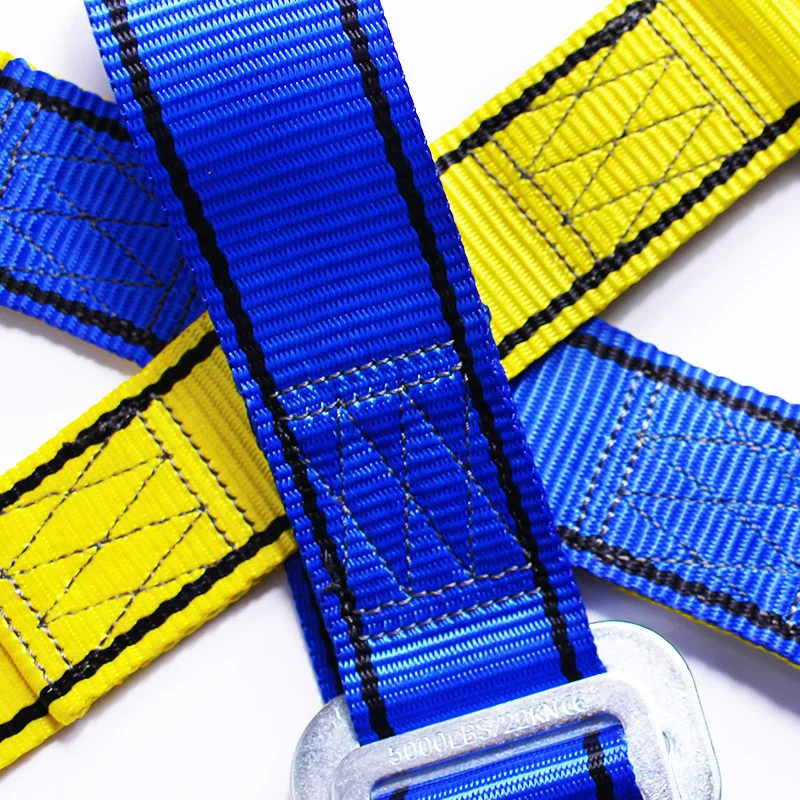 High Quality Punch Holes Lowes Climbing Buckles Double Lanyard Hook Lanyard Belt Parts Of Name