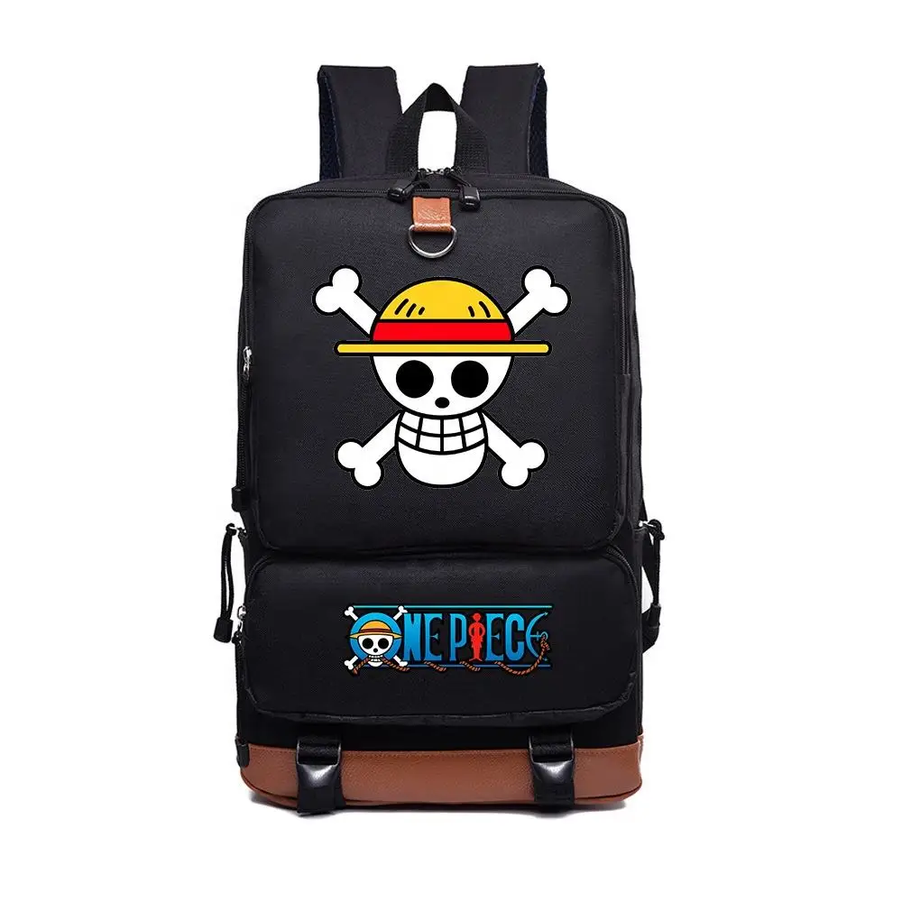 Anime-style One Pieced Luffy School Shoulder Bag Cosplay Travel ...