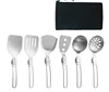 304 utensili da cucina pieghevoli - set da sei