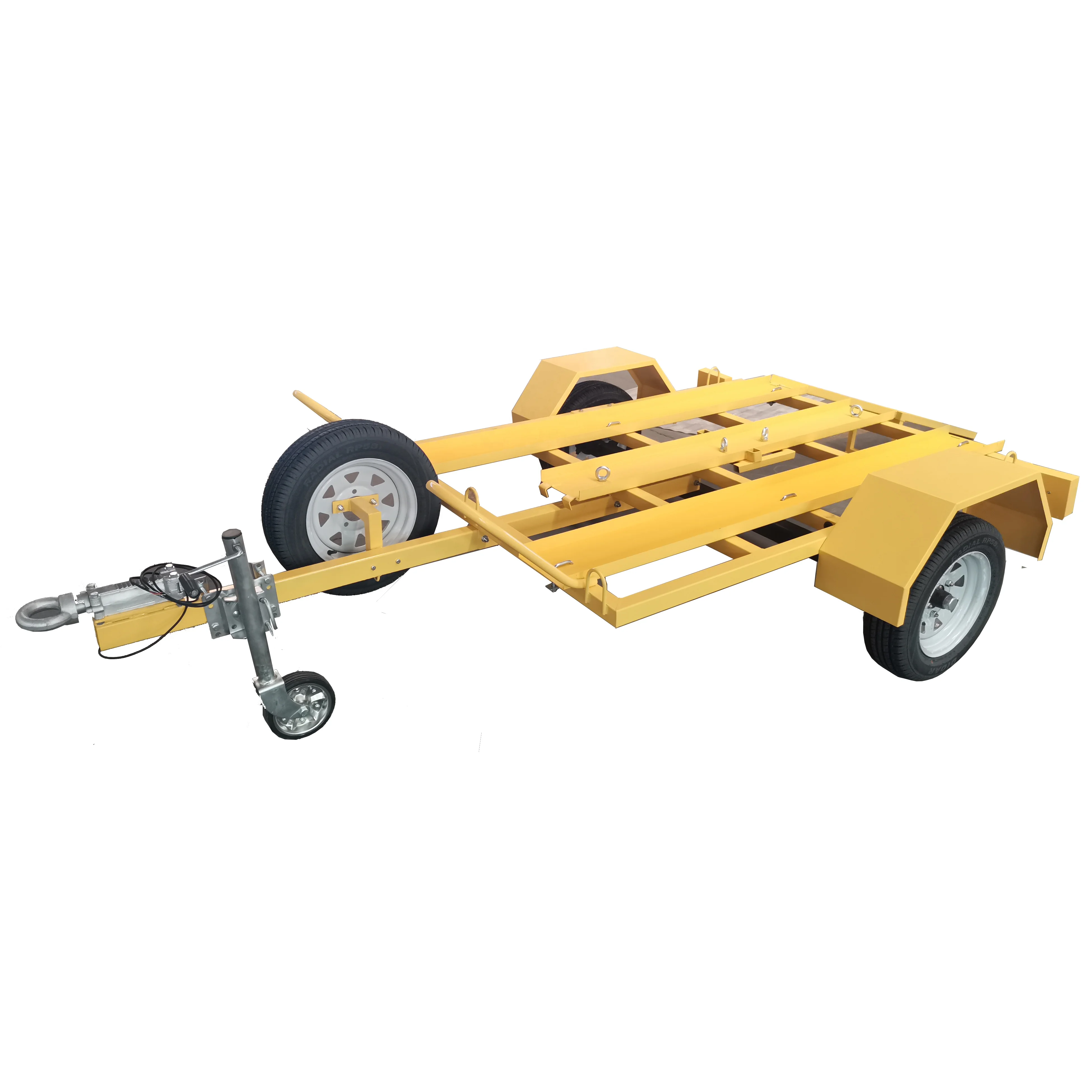 Tow Behind Electrical Small Motorcycle Trailer for Three Wheel Motorcycle