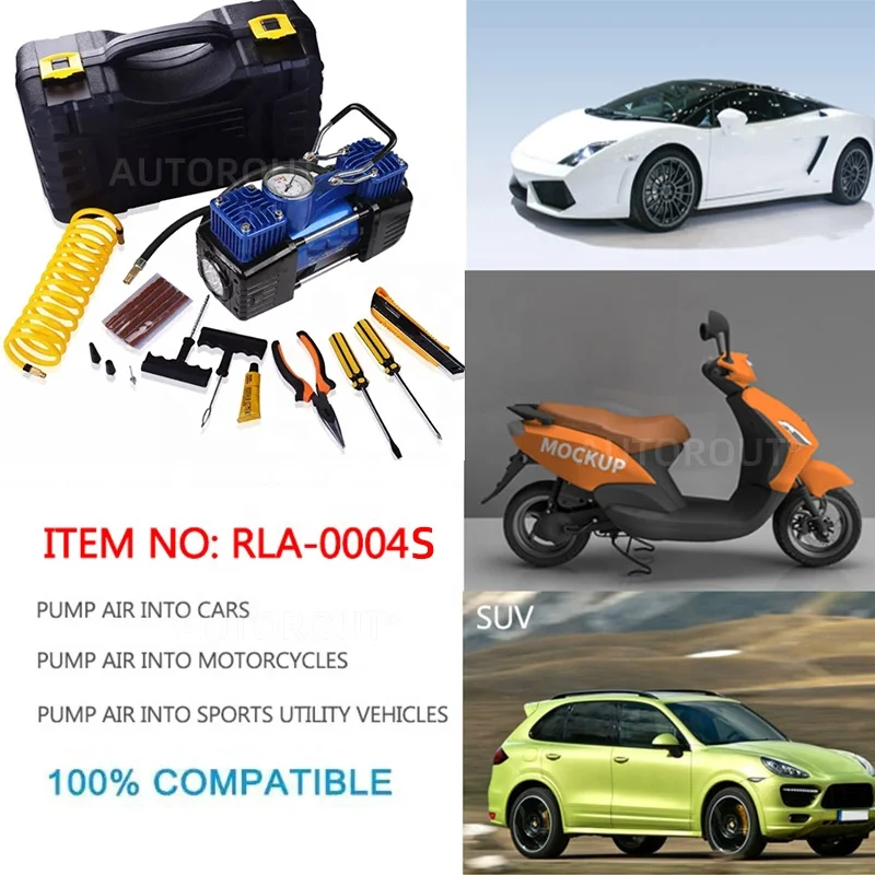 Прямая продажа с фабрики, новый дизайн, 150 фунтов на квадратный дюйм, насос для шин, 12 В, кастральный насос для шин
