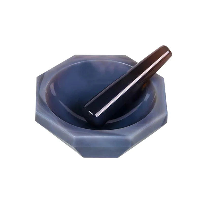 Natural Agate Mortar And Pestle Set For Lab Use 1 Buyer Highquality