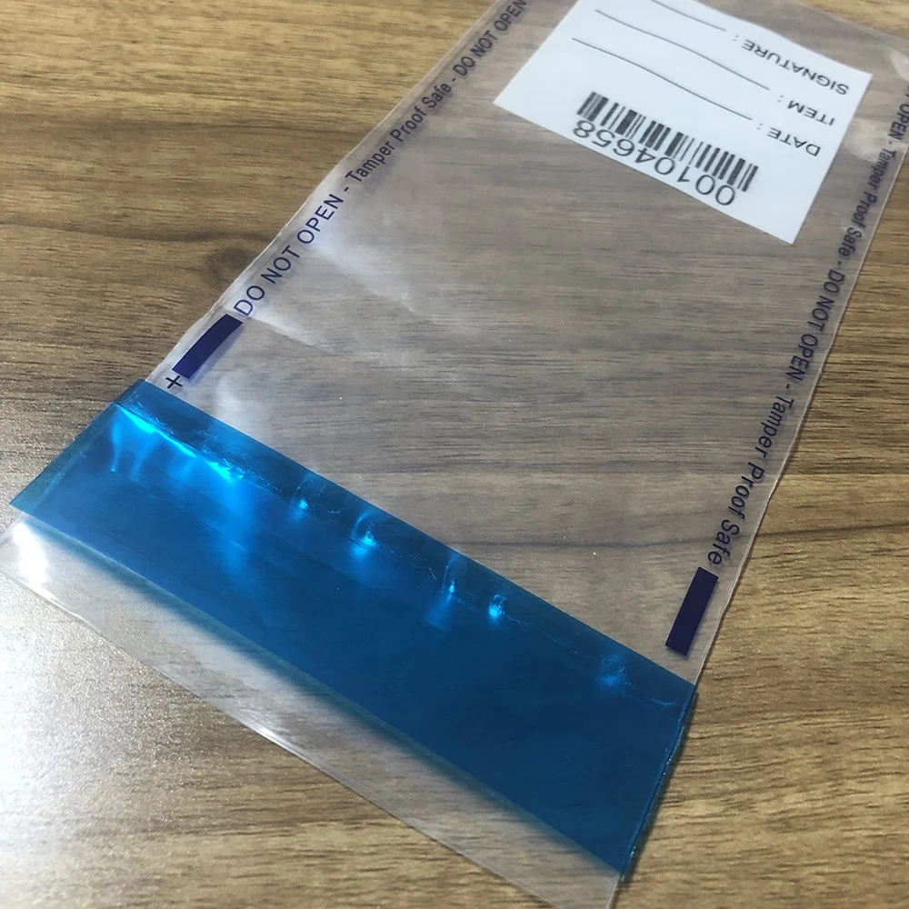 Customs Police Use Secret Evidence Locking Bags Security Tamper Evident Bag