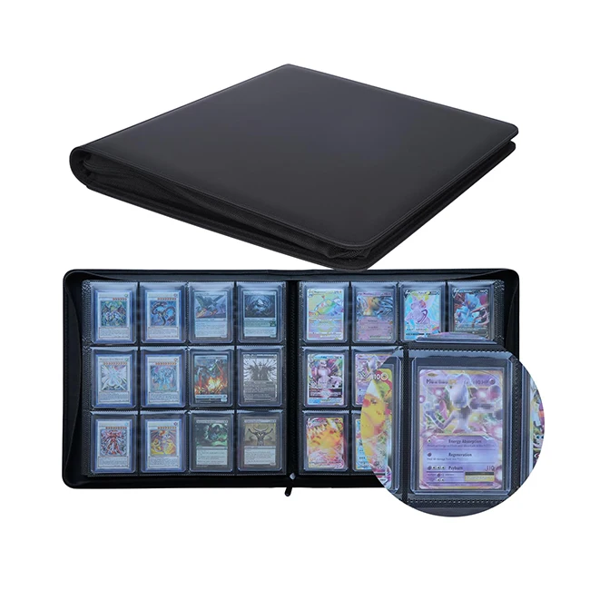 buy pokemon card binder Amazon.com: 40 Pockets Graded Card Binder, Toploading PSA Slab Holder  Album, PU Leather Graded Card Storage Binder, Premium 4 Pocket PSA Card  Binder Album with Sleeves (White) : Toys & Games