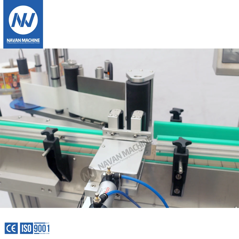 Automatic Servo Double Sides Sticker Labeling Machine for Bevergae Bottles details