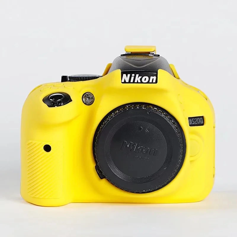 Soft Silicone Case for Nikon D5200 - Camera Protection