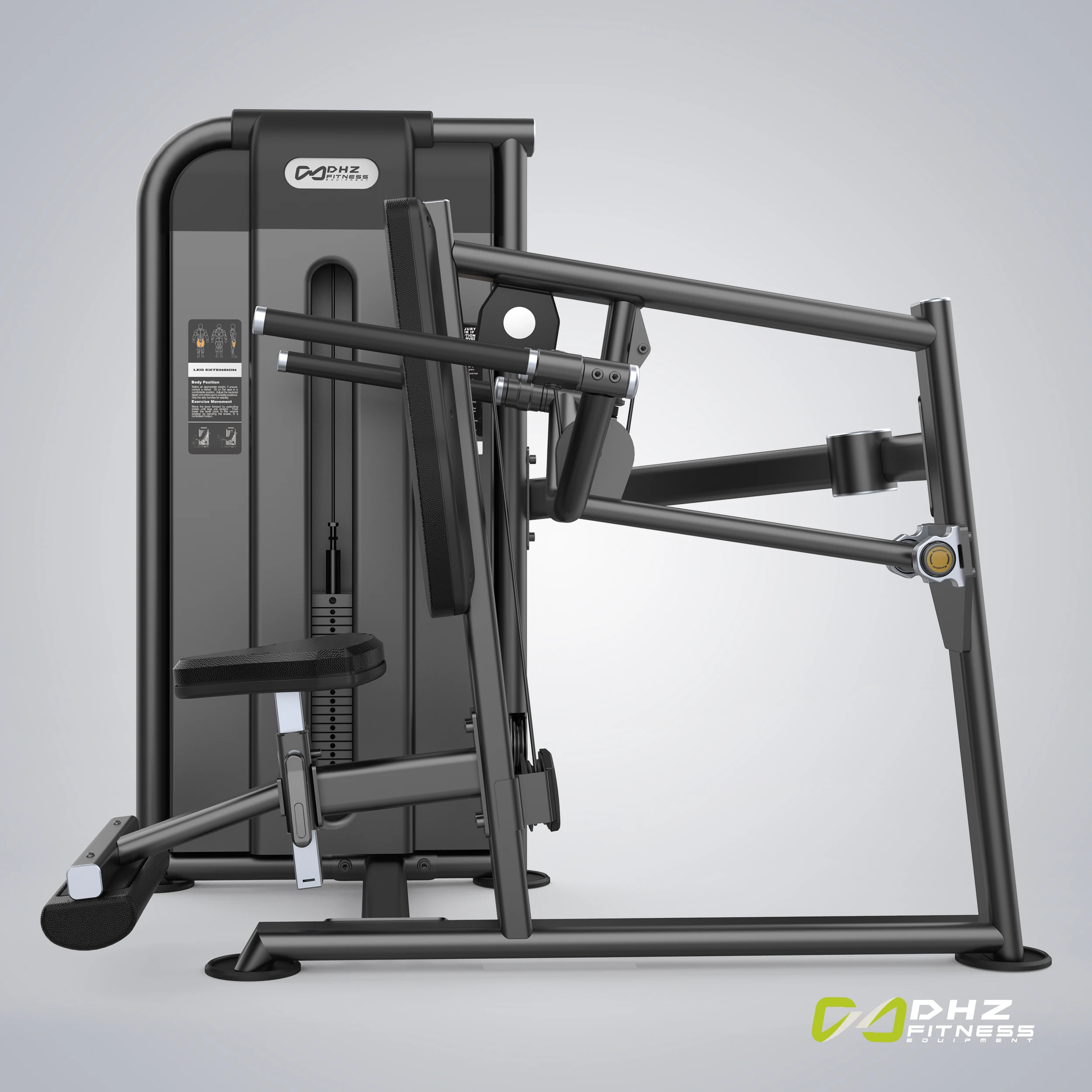 DHZ Alien Series U2026C Seated Dip - Commercial Dip Workout
