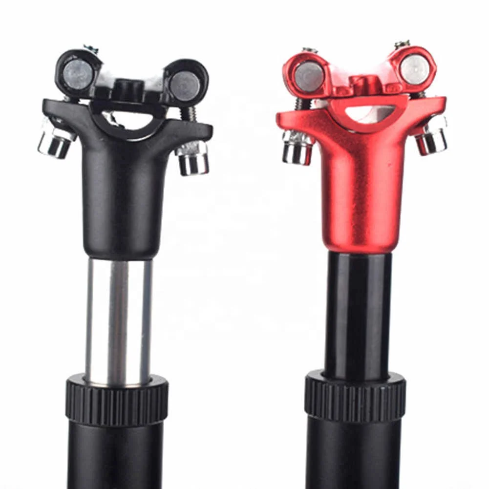 MTB Bicycle Seatpost X 350mm Extension Bicycle Seat Tube Mountain  Road Bike Shock Absorber Damping Seatpost Bike Parts