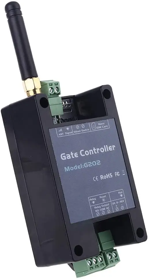 Ouvre-porte GSM 4G LTE G202, télécommande SMS, commutateur à relais unique pour ouvre-porte de Garage coulissant, remplacement RTU5024  30
