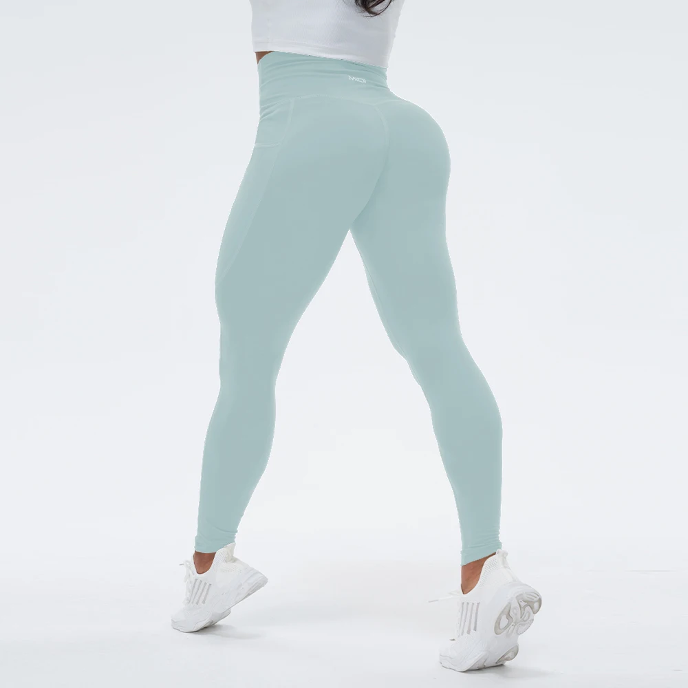 Miqi Customize Gym Leggings Butt Lifting High Waist Workout Yoga Pants ...