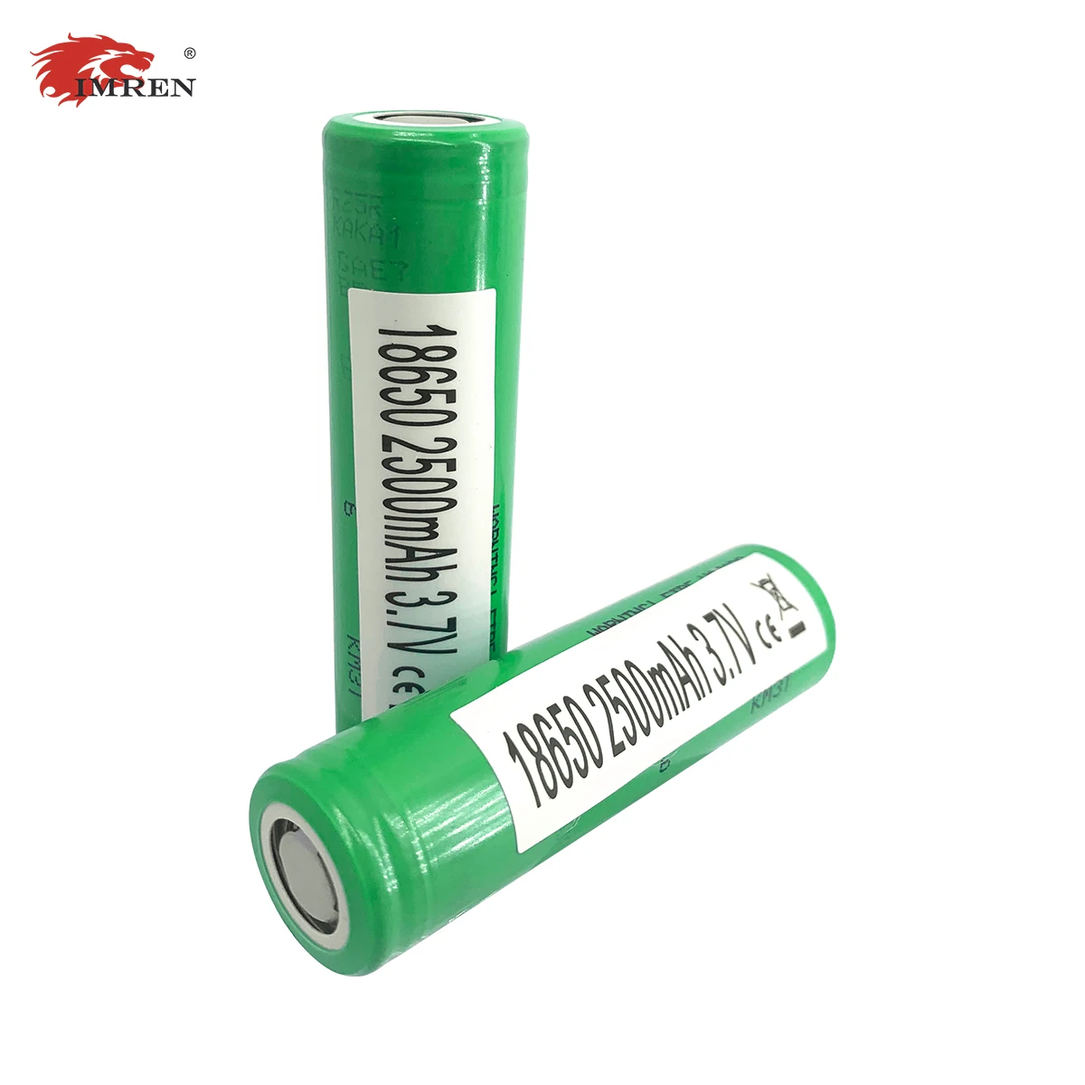 Li ion 3.7v  flat cylinder battery cell 18650 2500mah  25R for samsungs