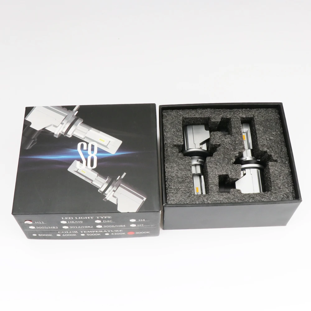 DMEX H4 LED Headlight Hi Low Beam H4 12V Bi LED Direct Replace Halogen Brightness Then H4 Xenon