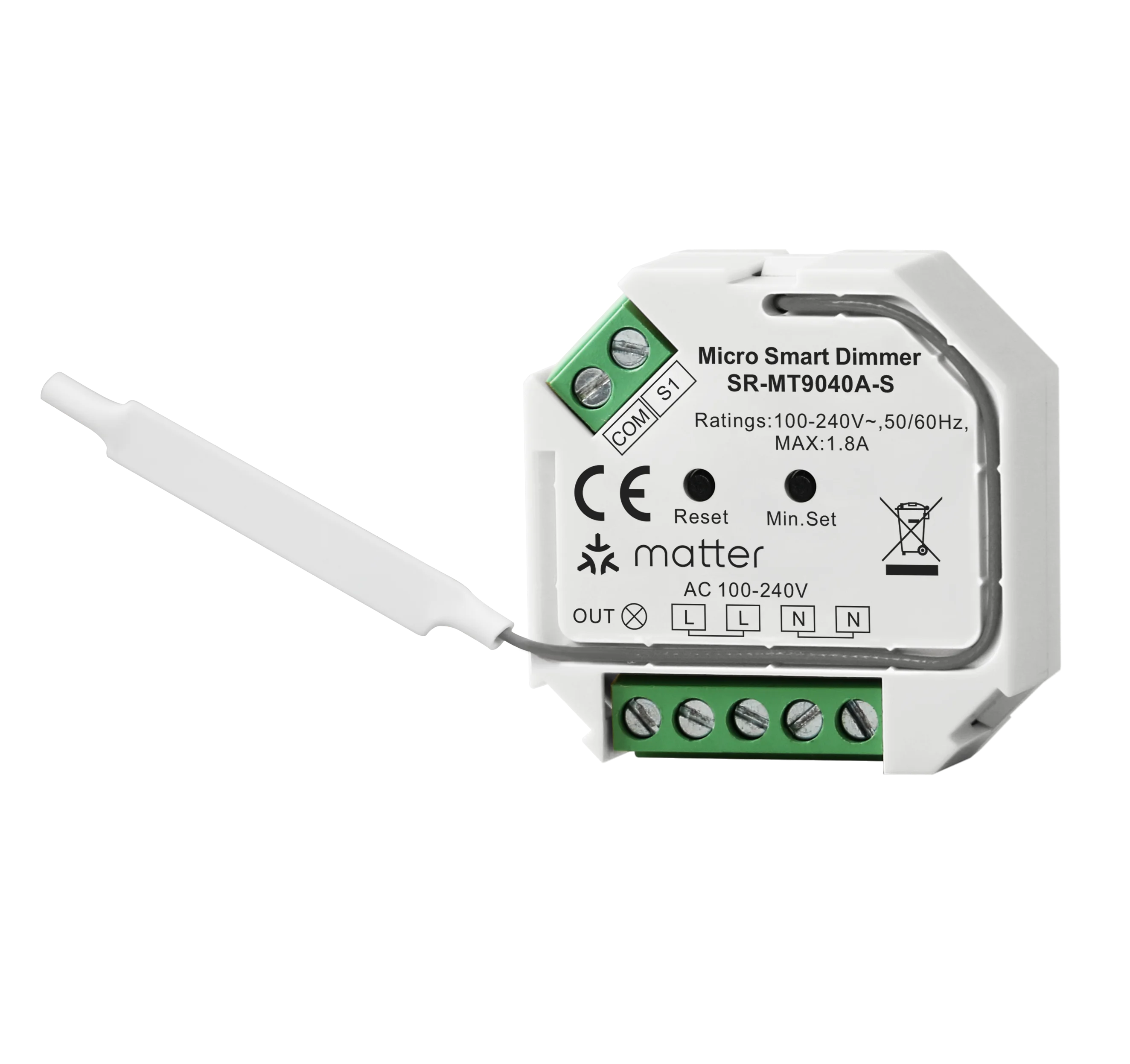 Thread Matter Switch Matter Thread AC Phase Cut Dimmer Based on Thread Protocol Work with or ...