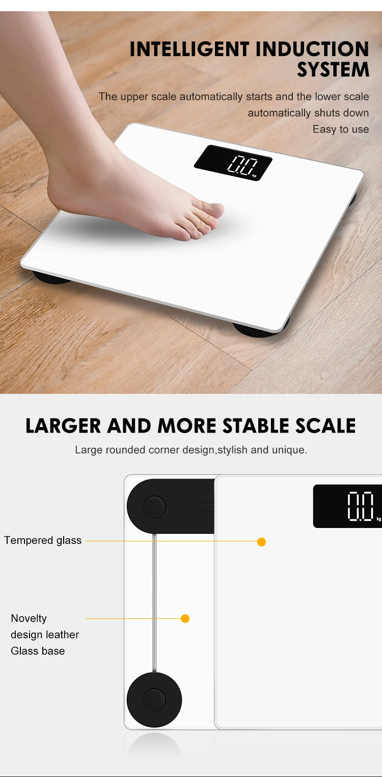 200kg Household Oem Led Display Bathroom Weight Scales Body Digital