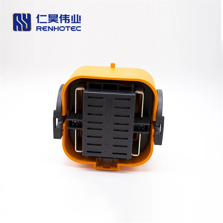 500A MSD Manual Service Disconnect for Servicing PHEV System Plug With Fuse and Front Mount Receptacle