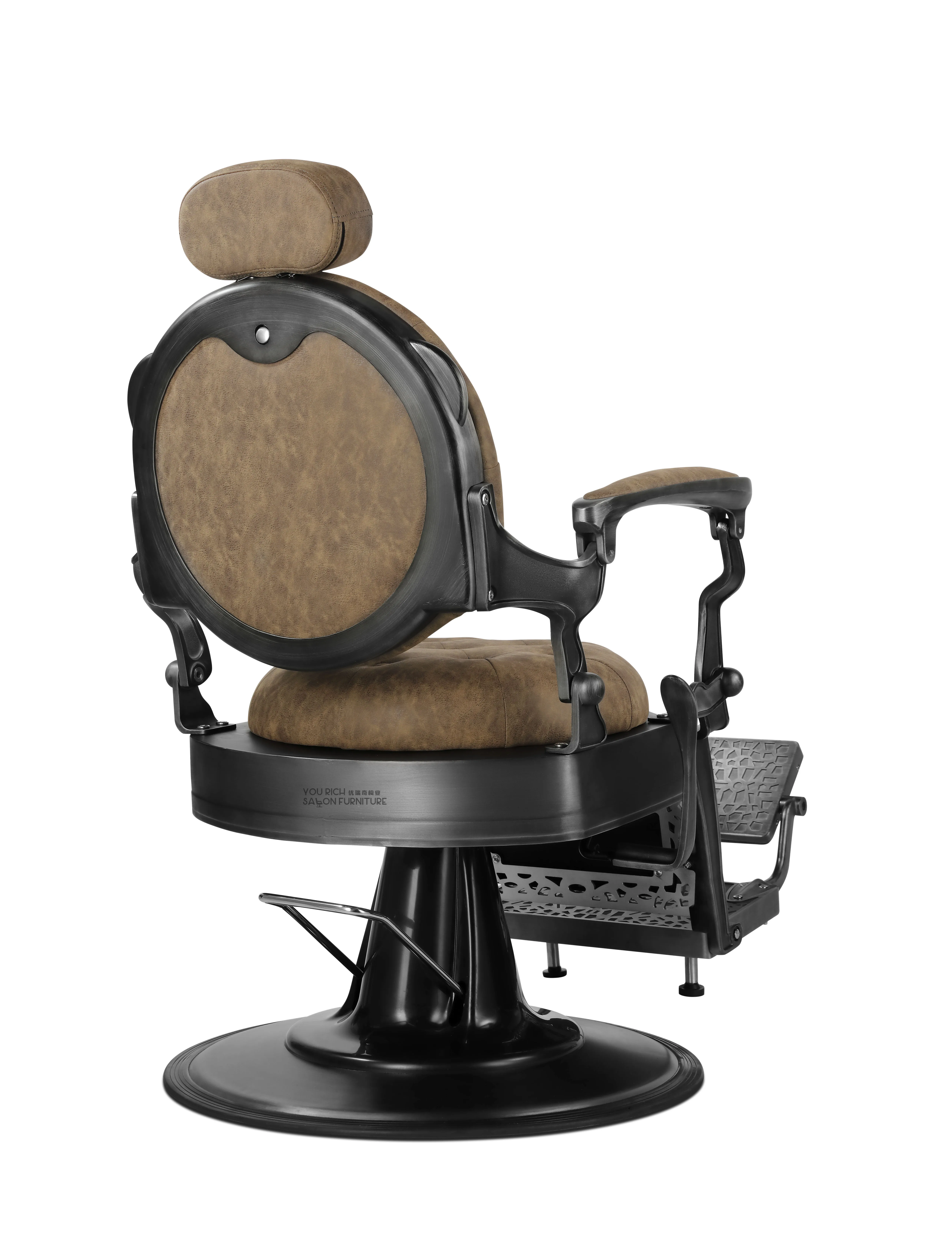 Красота парикмахерское кресло винтажное ПВХ кожаная салонная мебель парикмахерское кресло оптовая цена