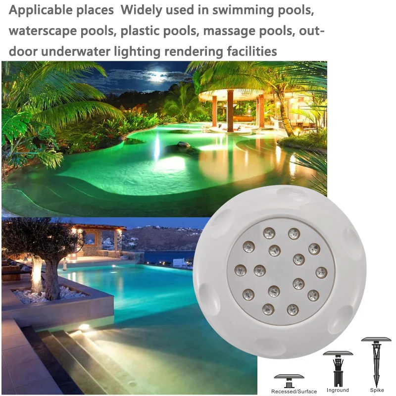 Underwater Landscape Light Fish Pond Light Outdoor Small Swimming Pool
