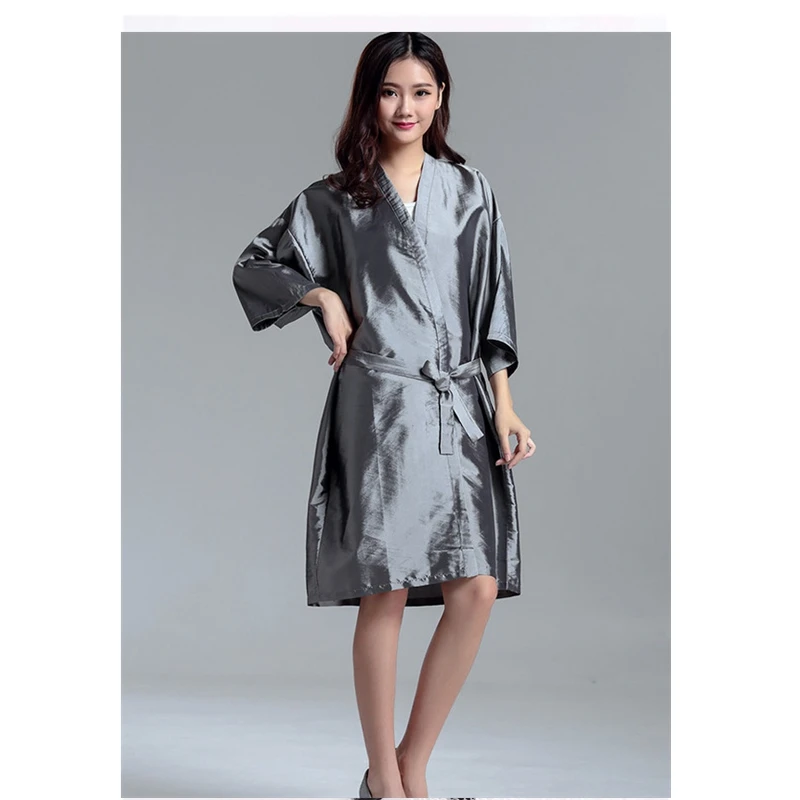 Vinnie индивидуальное парикмахерское кимоно новый стиль по низкой цене спа Халат шелковое