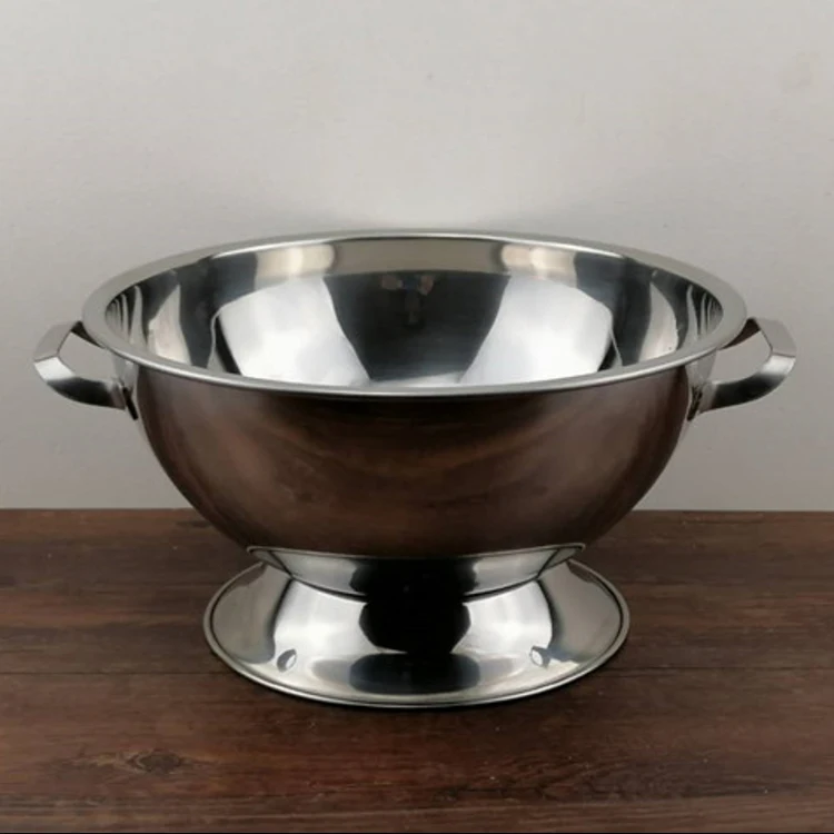Stainless Steel German Colander Export Quality In Matt And Shiny