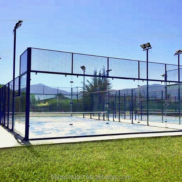 2025 Hot Selling Panoramic Padel Tennis Court Equipment Indoor Outdoor Cancha De Paddle Separate Roof Tent Cover for Sport Clubs