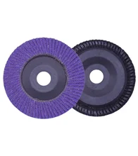 Best price Zirconia Curved Flap Disc Abrasive Flap Wheel Plastic Fiber Backing Sanding Angle Grinder