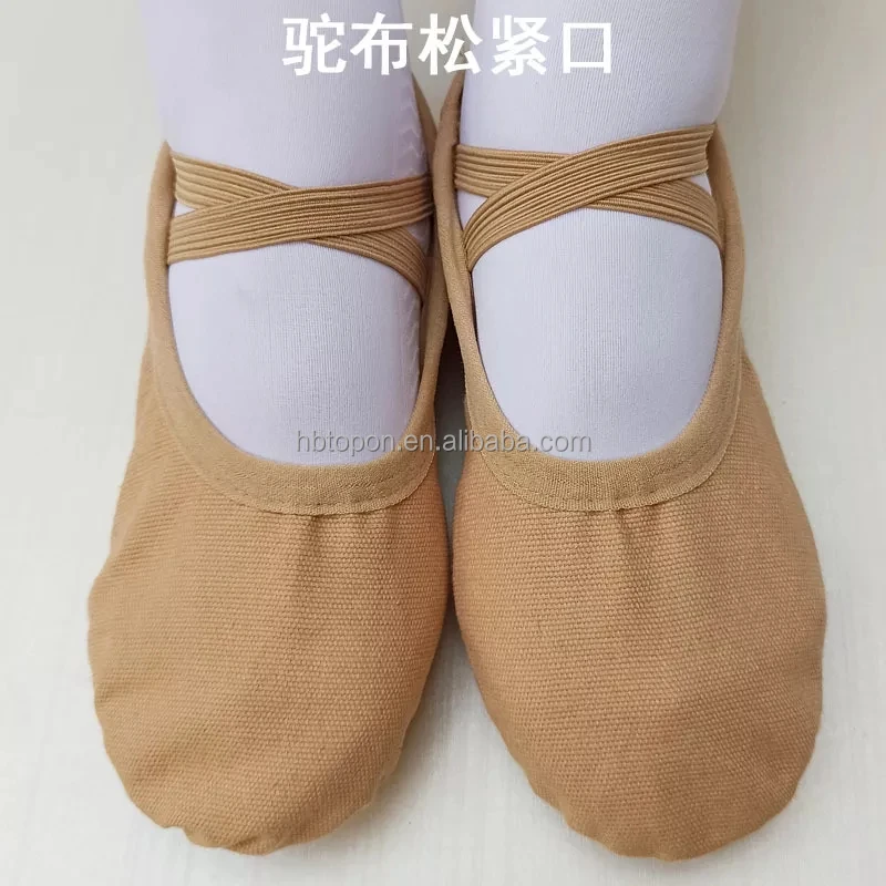 Wholesale Oem Ballet Pink Foldable Disposable Dance Shoes Cheap Girls