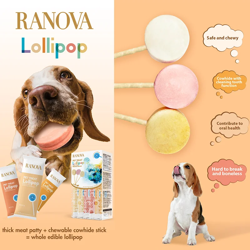 Ranova Freeze Dried Lollipop OEM Cat Treats Pet Food