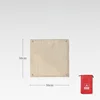 White  50*50cm Fiberglass requires gloves to be worn