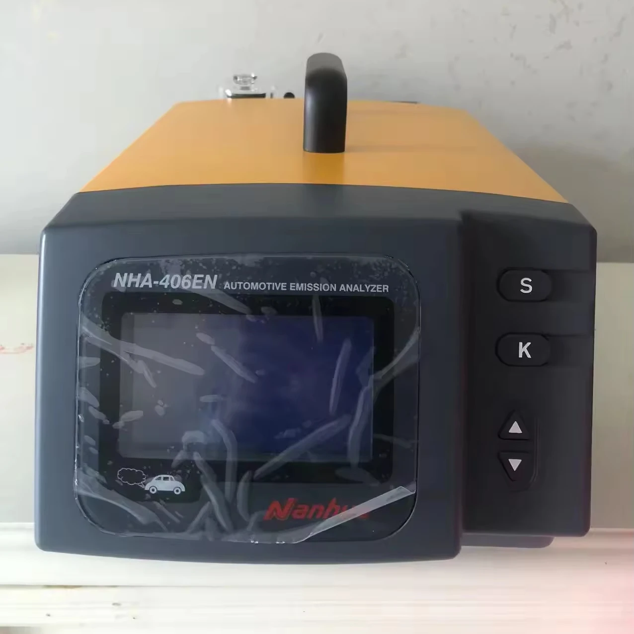 NHA-406EN NHA406 автомобильный Автомобильный детектор объема дымовых отходов для HC CO CO2 O2 выхлопных газов автомобиля анализатор газа