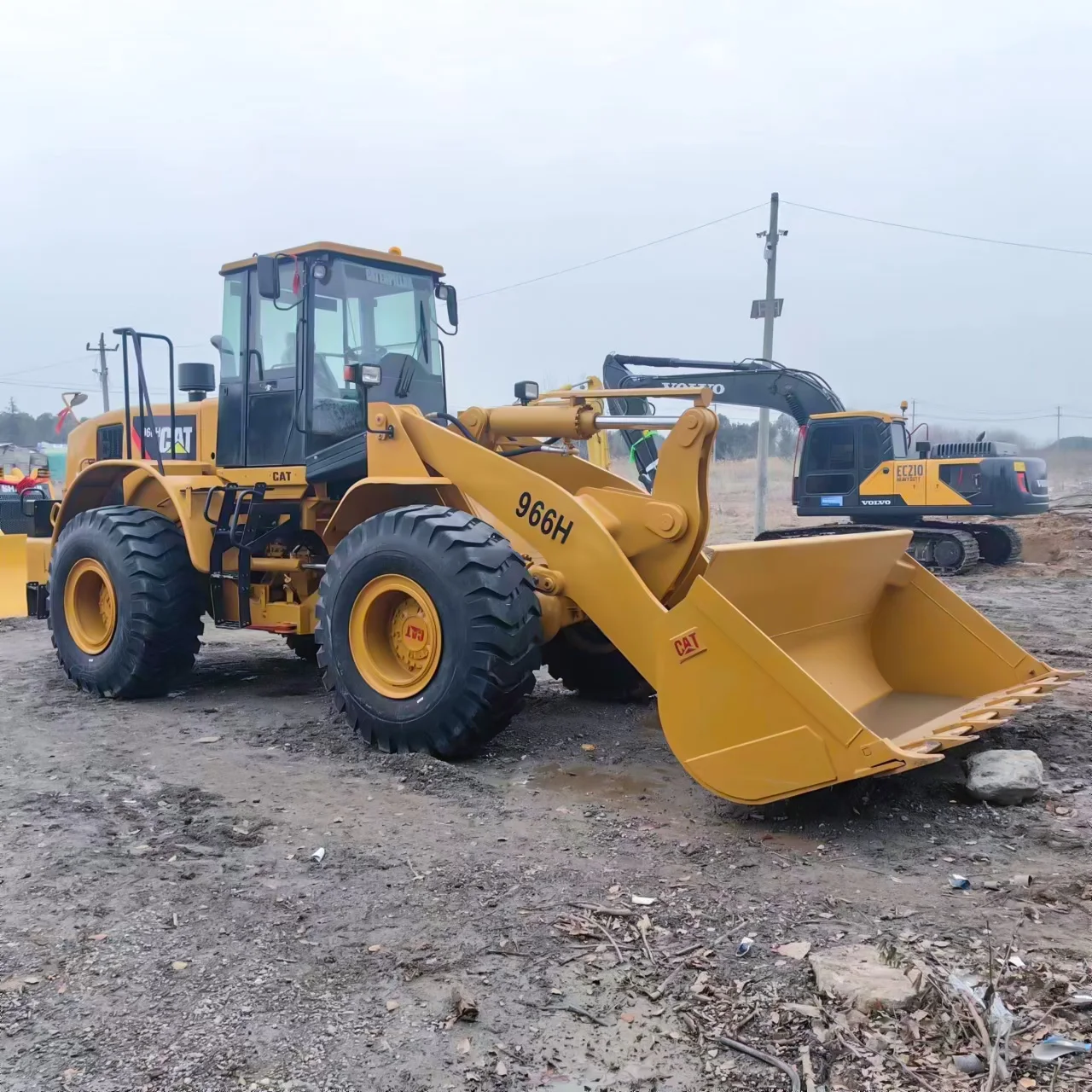 Front Loader CAT 966h Diesel Engine Used Caterpillar 966H Wheel Loader Used CAT 966H Wheel Loader