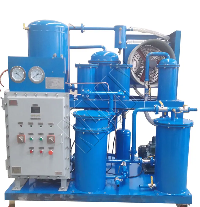 Industry Burnt Oil Recycling Machine Engine Oil Purifier Machine Engine Oil Filtration System