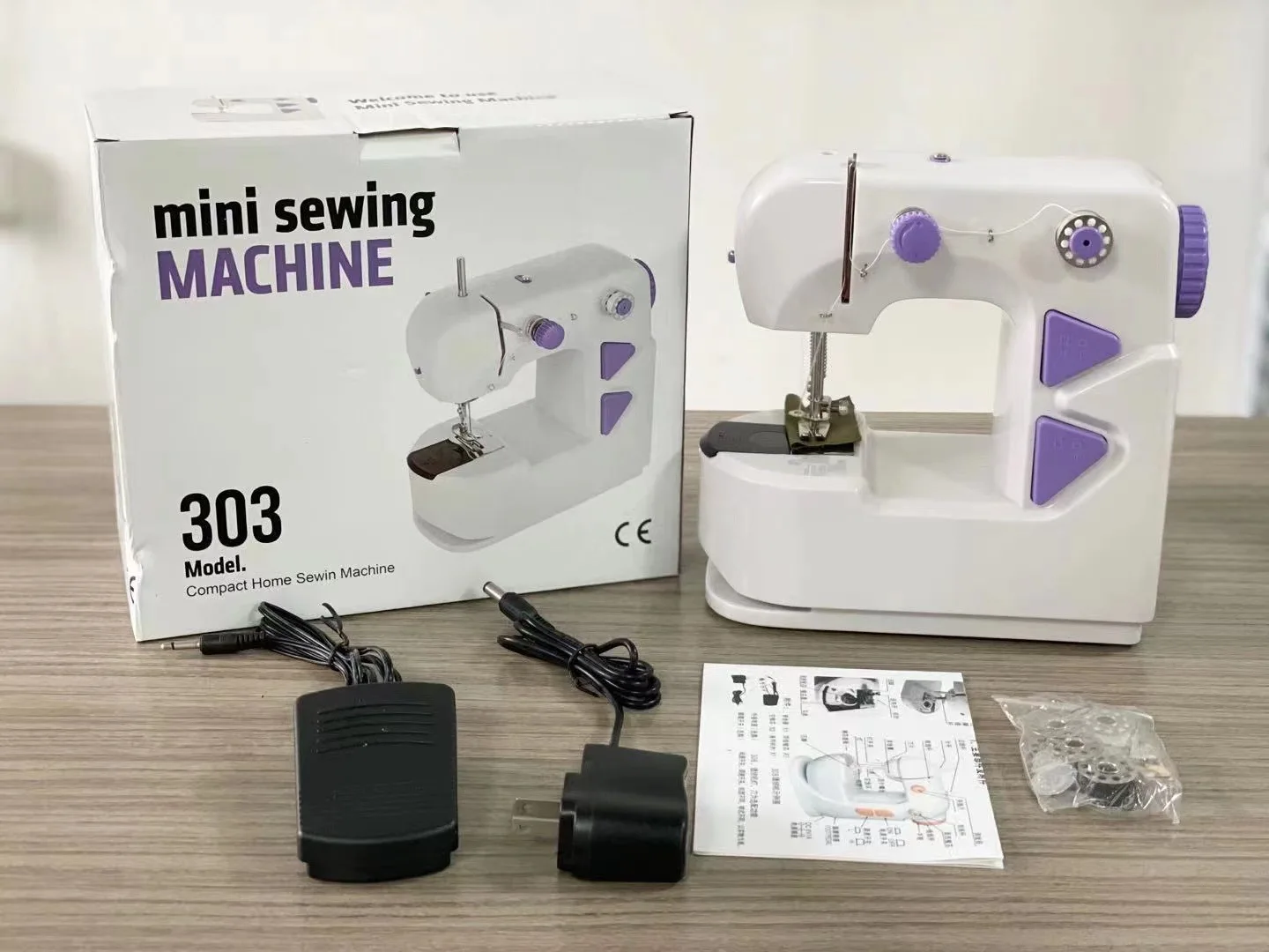 Wholesale Handheld Mini Sewing Machine Mini Size Convenient Multi
