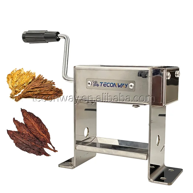 2026 New Product Good Supplier SUS304 Corrosion-Proof Manual Tobacco Slitter for Tobacco Shreds Home Use +86 130 5343 7737 6