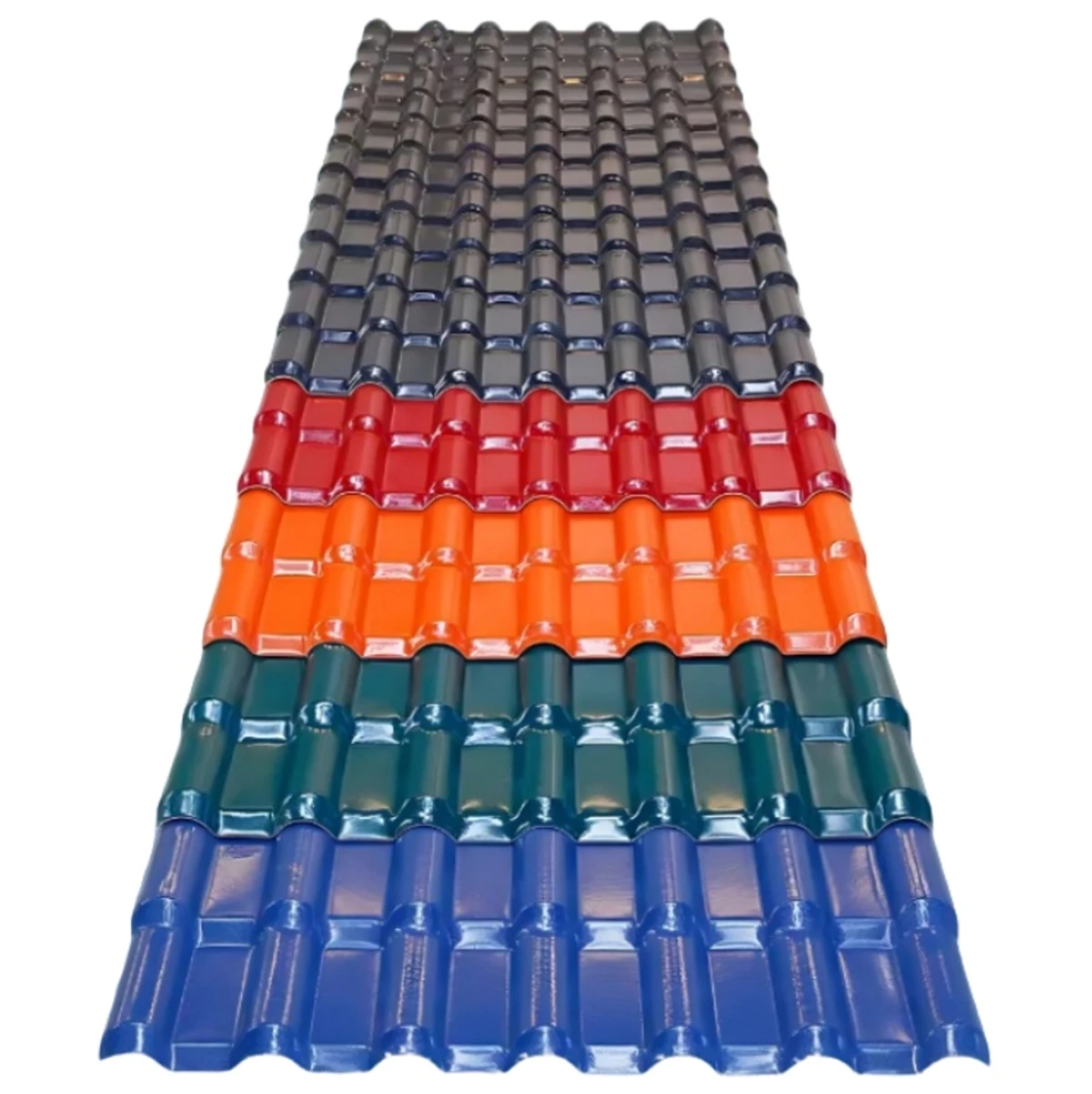Изготовленный на заказ простой в установке ПВХ кровельные листы из Китая современный дизайн стиль сокращение времени и затрат строительство