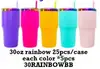 30RAINBOWBB 30oz arcobaleno misto