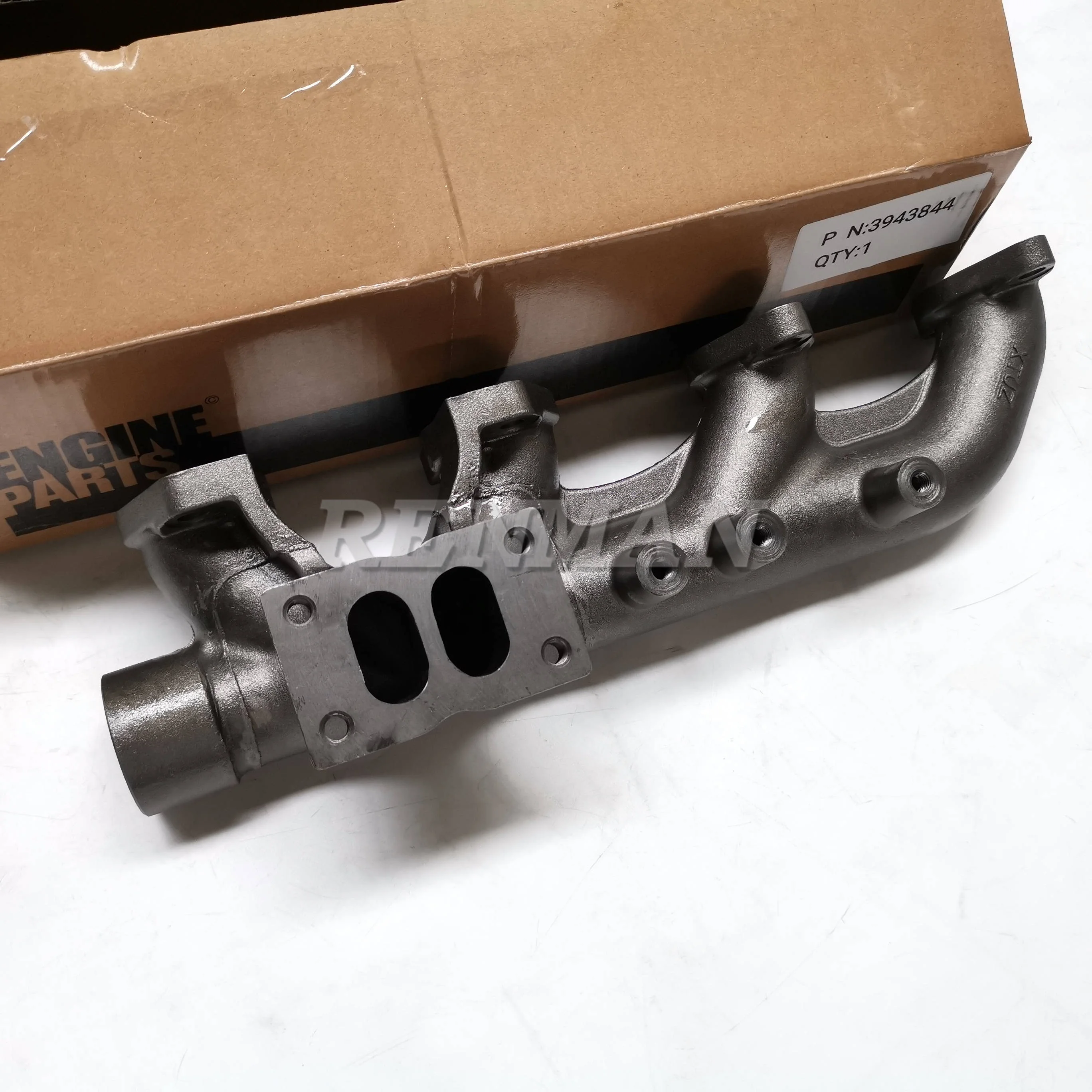 Cummins QSL9 Engine Exhaust Manifold 3943844| Alibaba.com