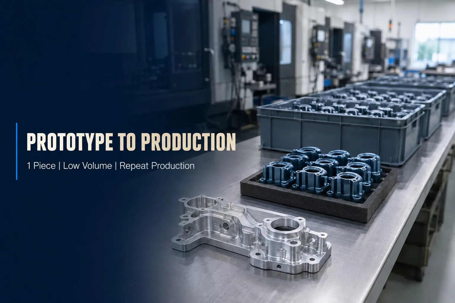 Custom CNC Machining Parts for Metal and Plastic Prototypes