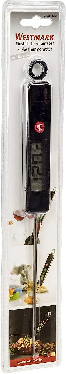 Portable Kitchen Food Steak BBQ Instant Read Digital Meat Thermometer for Cooking Waterproof With Probe