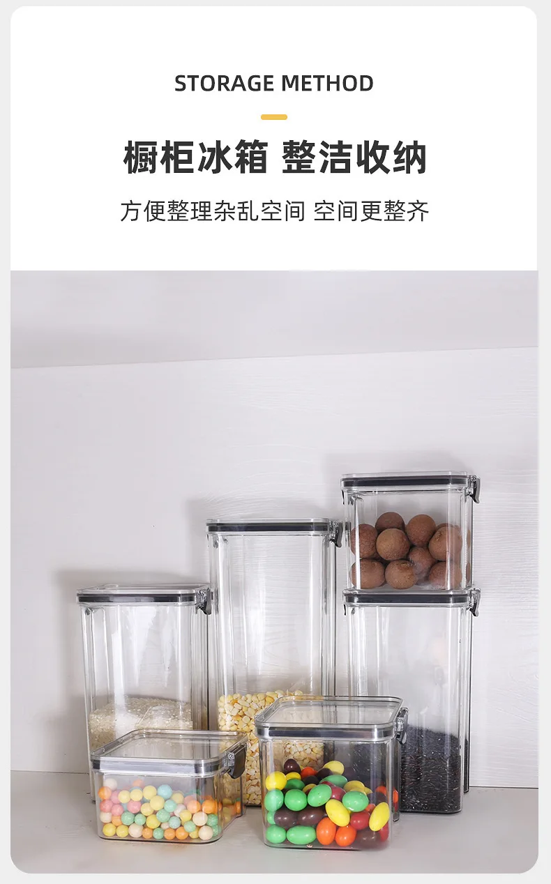 Hot Selling Kitchen Sealed Storage Tank Home Storage & Organization Storage Boxes & Bins details