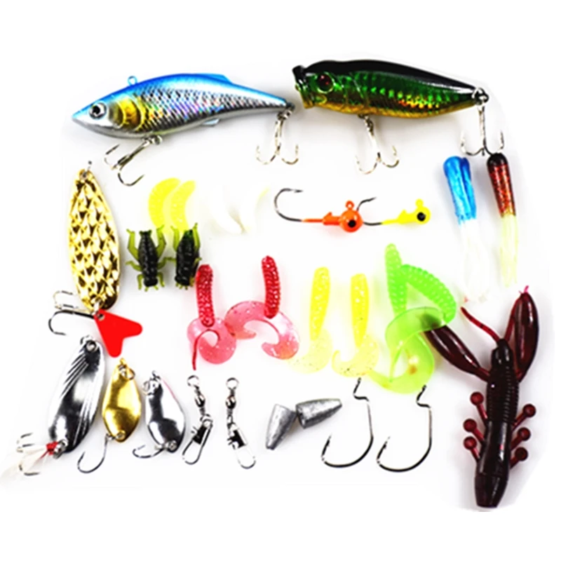 carry on fishing lures 20 FATHOM CURVE SALTWATER 6-Pack with Case DescriptionA premium material for any fishing environment UperUper Fishing Lures Kit Set,