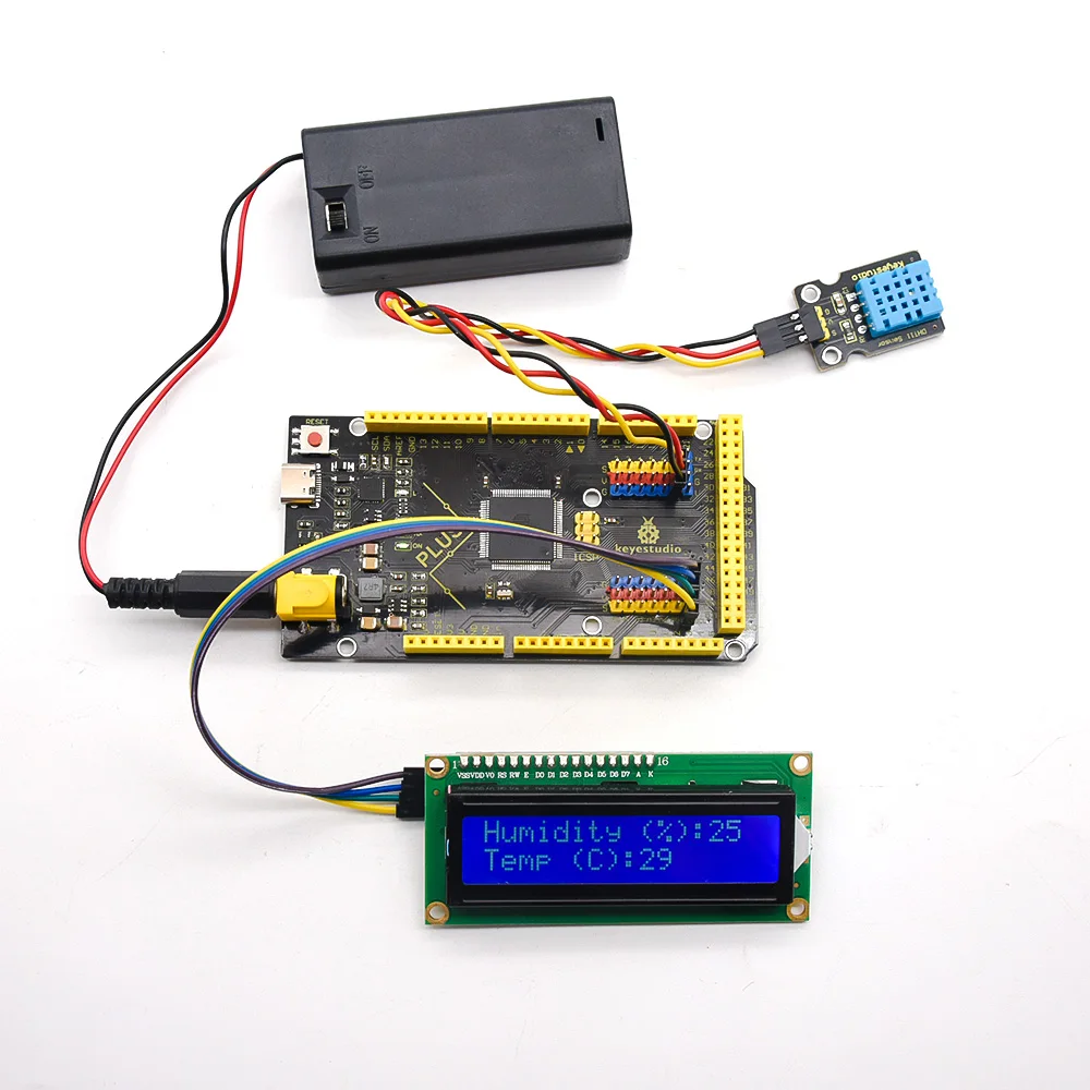 KEYESTUIDO MEGA Plus Controller Board with Type C USB Cable Compatible with ARDUINO mega 2560