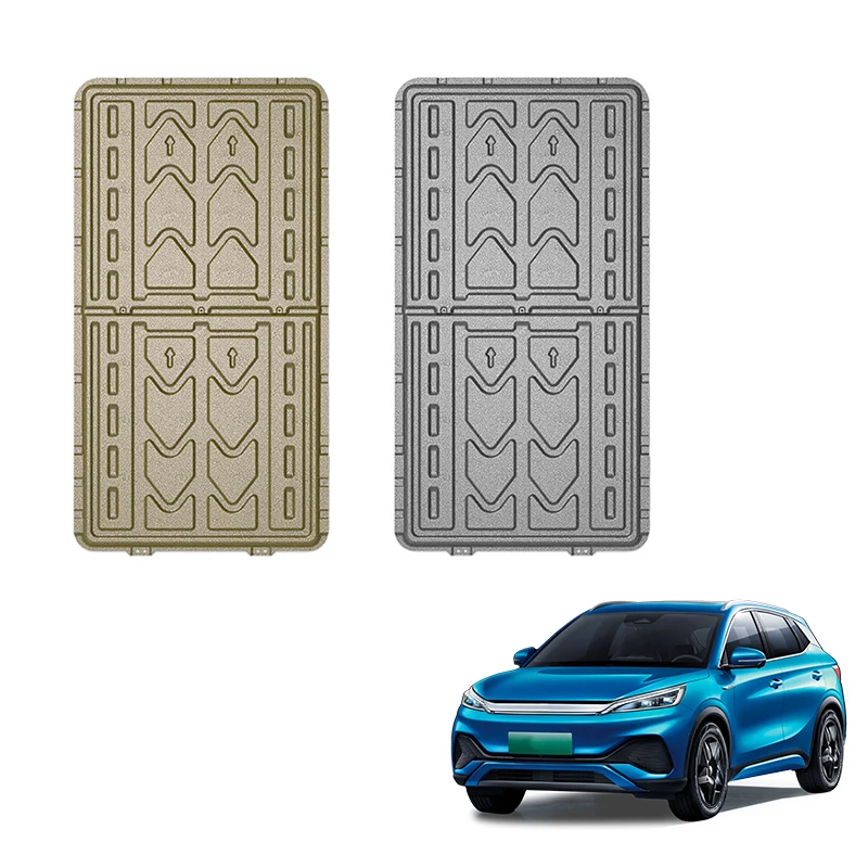 EV Car Underbody Guards Battery Shield Skid Plate Protection Cover Battery Pack Shield Guard For BYD Atto 3 Yuan Plus Accessory