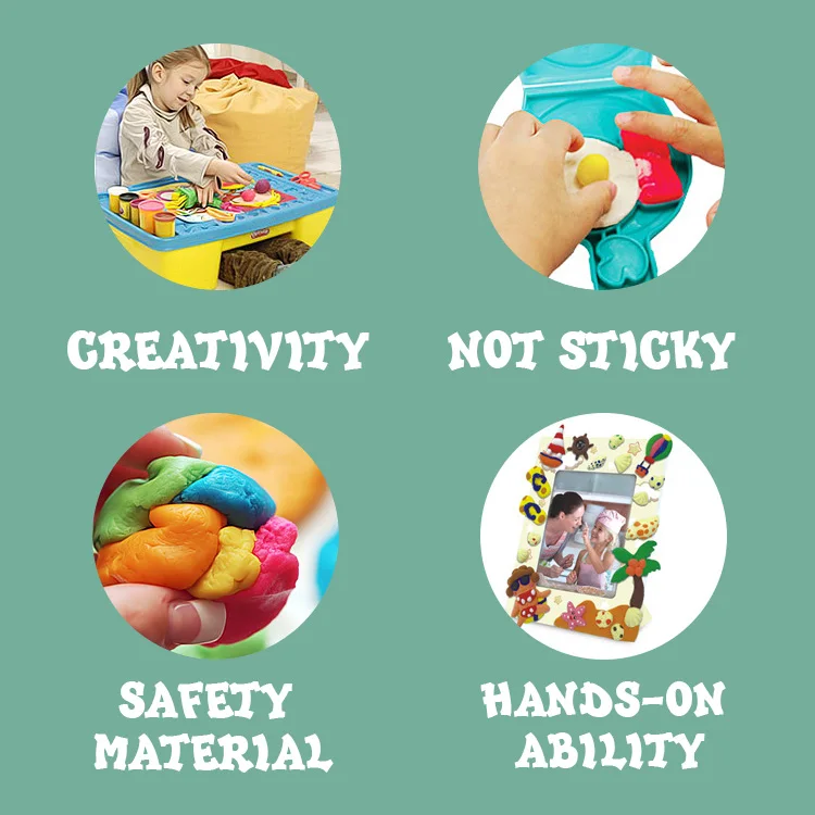 Kouyikou 3d пазл художественные изделия супер легкие Diy волшебная глина может сделать держатель фоторамки