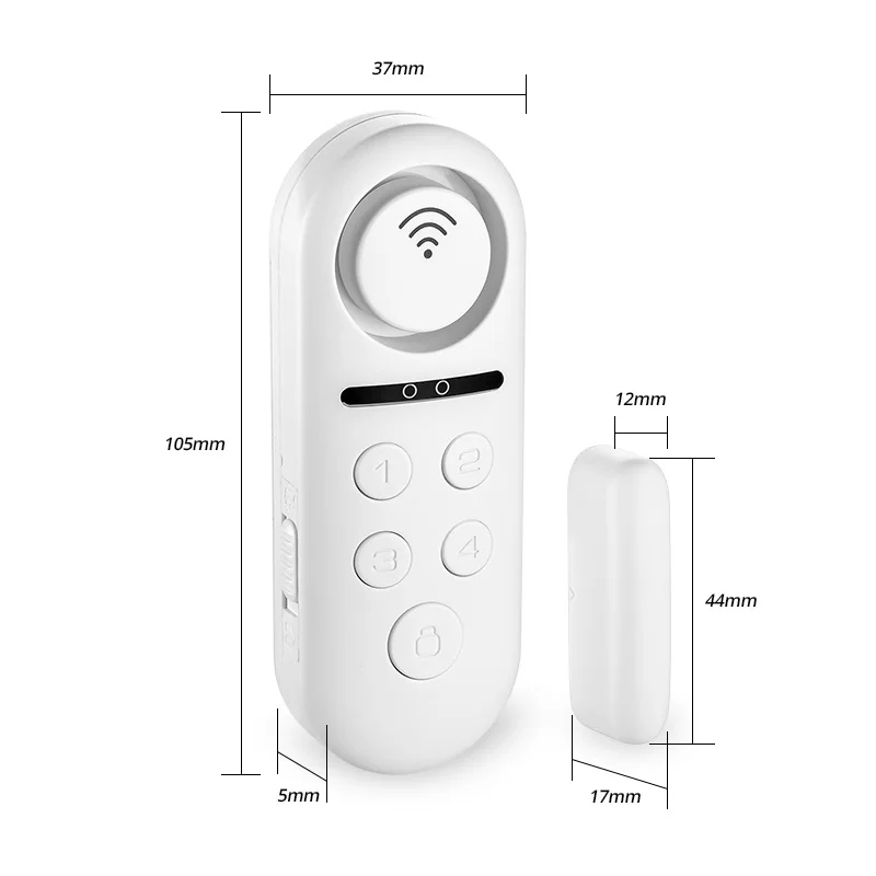 KERUI WIFI 120dB APP Control Home Security Door Alarm Window Sensor Standalone Door Sensor