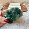 Dark green cube fluorite