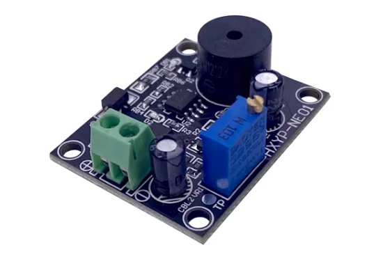 Low Voltage Alarm Module 5V12V24V Battery Undervoltage Alarm Voltage Adjustable Low Voltage Warning Long Intermittent Buzzer